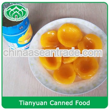 425g canned fruits yellow peach in light syrup