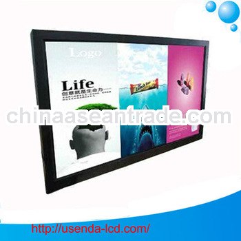 42 inch Indoor/outdoor FULL HD 1080P wall mounted wifi IR multiTouch download ad player