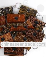 Batik Wallet Key Chains