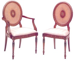 Wooden Chair And Sofa Set