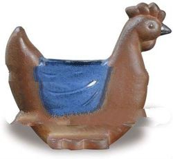  clay animal planter