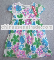 Dress flower blue