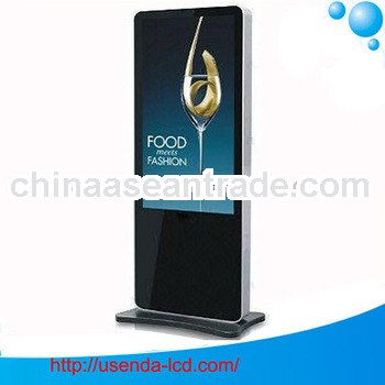 46inch floor standing lcd screen media player lcd billboard