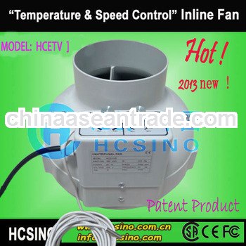 4"~12.5"Circular inline Fan with Temperature Control