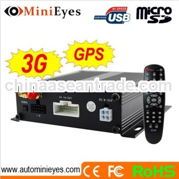 4 Channel black box 3G+GPS hdd Car+Truck+Bus car dvr 2ch