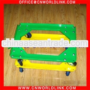 4 Wheels Crate Plastic Rolling Dolly