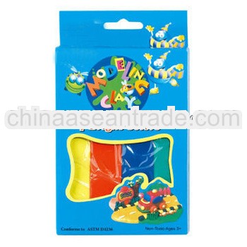 4 colors modeling clay