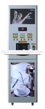 4 hot & 4 chilled coffee vending machine with media player