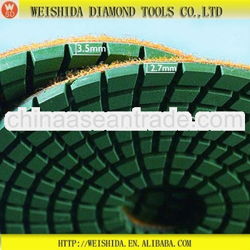 4 inch wet marble diamond grinding pads to angle grinder
