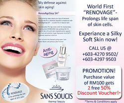 SANS SOUCIS: PRE-AGE (ANTI-AGING) skin care