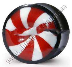 Organic Flesh Tunnel, Plug, Expander from Horn, Bone, Wood, Resin