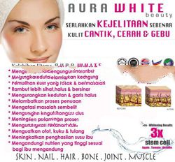 AURA WHITE PURE L-GLUTATHIONE 400,000 MG