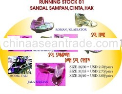 GLADIATOR SANDALS AND WEDGES