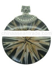 Spider Shell Sterling Silver pendent