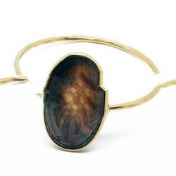 Brass bangle bjb.034