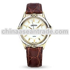 Croton Mens Watch With Leather Strap