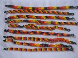 rounded bracelets with lock