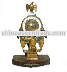 Austrian Bronze and Ormolu Automaton Clock C 1820