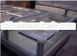 Glass covers for refrigeration equipment