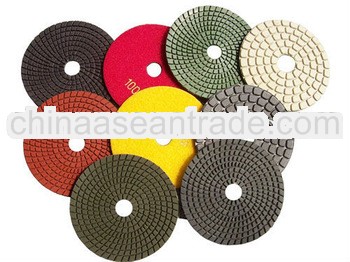 4inch resin diamond floor polishing pads (Glass, Ceramic, Porcelain Polishing Pads)