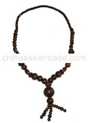 Wooden Beaded Necklace