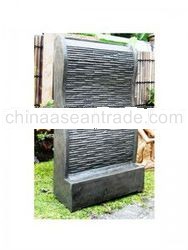 WAVING STRIPE GARDEN WATER FEATURE