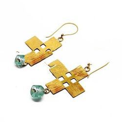 Brass Earrings