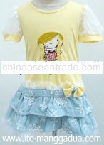 2012 children casual dress