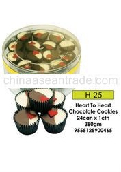 halal heart to heart chocolate cookies