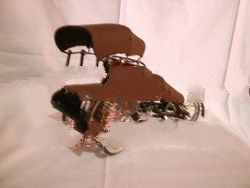 Pedicab Miniature Brass Iron Craft