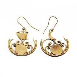 Brass Earrings