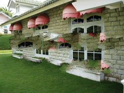  External and Internal Split Veneer White Sandstone Wall Cladding