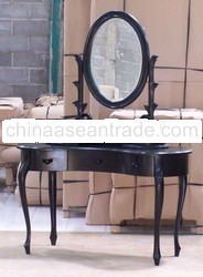 Carved Oval Dressing Table