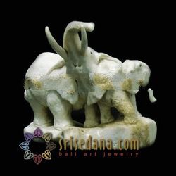 Elephant statue Carved