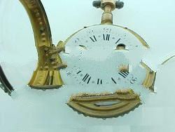 Antique Gold French Pocket Watch 1790`s