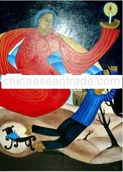 painting - Candle Light