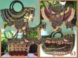 Pandan Pandanus Shoulder Bag Handbag