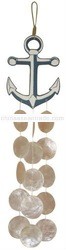 Anchor with capiz chime