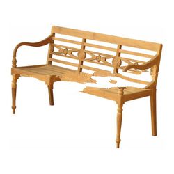 Teak Patio Furniture - Malaka Bench 150 Cm