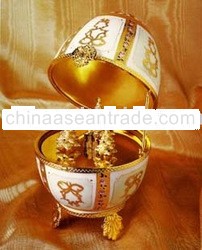 Faberge Egg: Imperial Clover Musical Egg