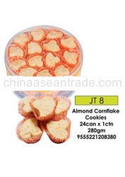 halal almond cornflake cookies