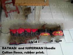 batman and superman hoodie