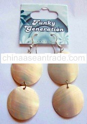 Funky Generation Sea Shell Earring