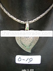 Sterling Silver Heart Pendant