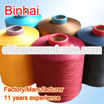 500D/144F Polyester Filament Yarn POY With High Tenacity