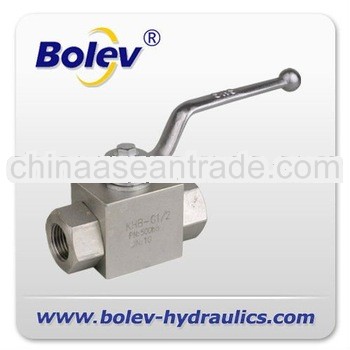 500bar KHM high pressure ball valve