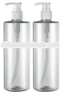 500ml Oval shaped acrylic plastic lotion bottle