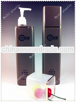 500ml PE bottle with pump shampoo container
