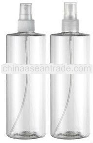 500ml clear liquid plastic spray bottle