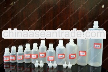 50/60ml PE Empty Eye e-liquid dropper bottles with tamperproof cap
